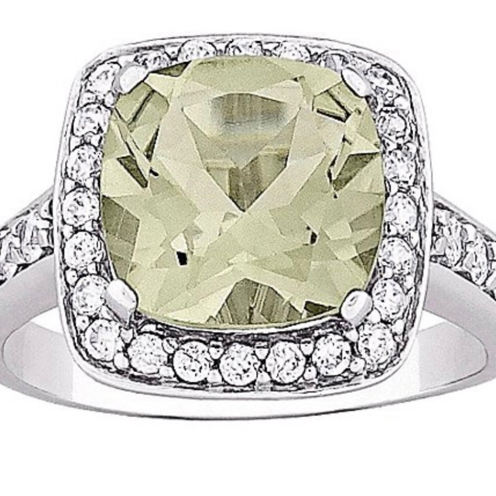 Women’s Green Amethyst Ring